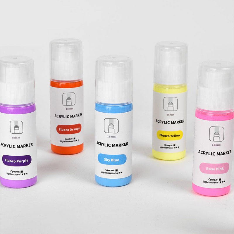 Dot Marker Flowing Marker Acrylic Marker DM-001(18mm Nib/60ml) - 图片 3